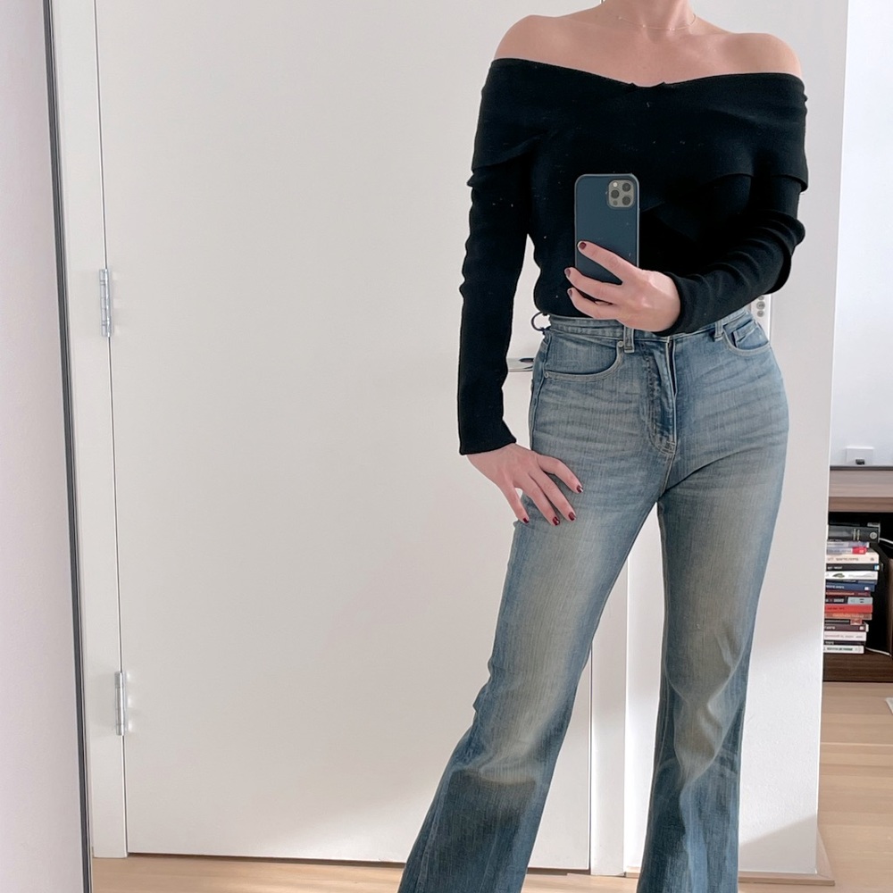 Beautiful and sexy Bardot top